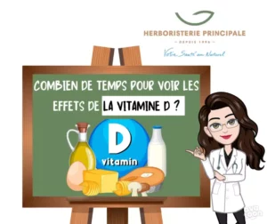 Article combien de temps pour voir effets de la vitamine D