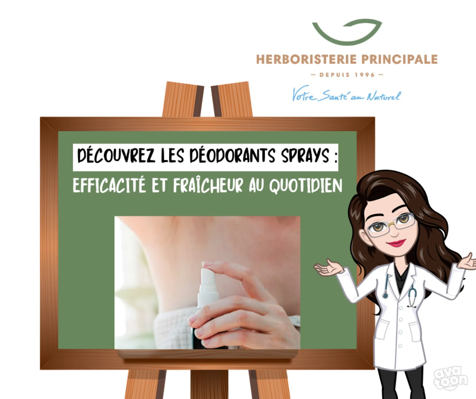 Déodorants sprays : fraîcheur immédiate et efficacité longue durée !