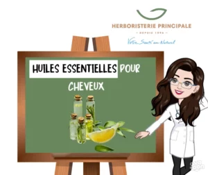 Article huiles essentielles pour cheveux