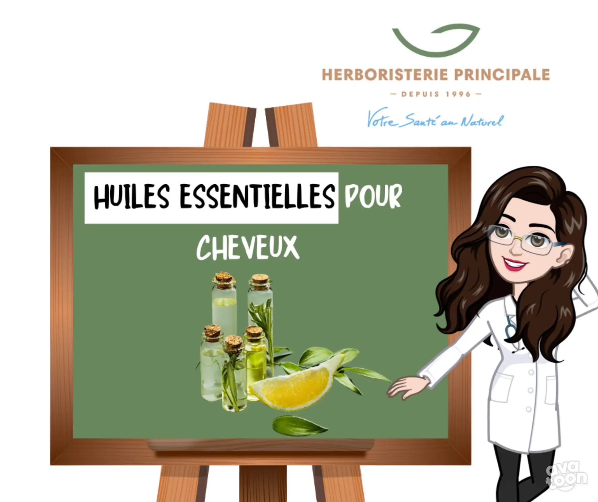 Article huiles essentielles pour cheveux