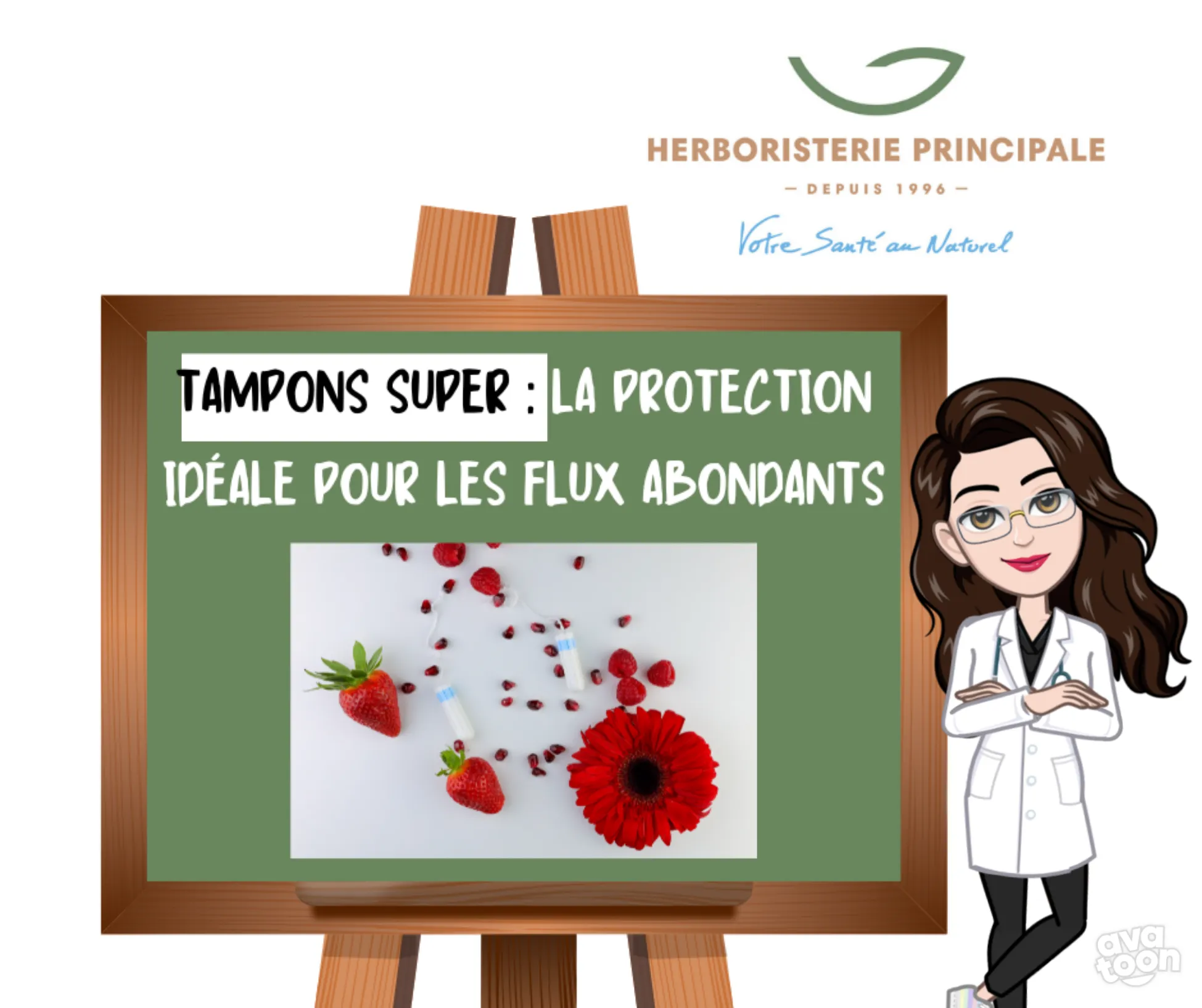 Tampons super : La protection idéale pour les flux abondants !