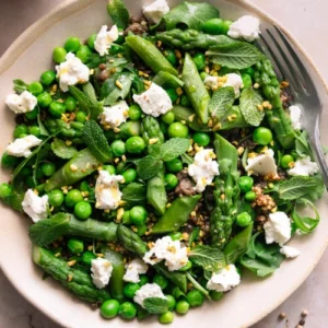 Haricots verts et asperges