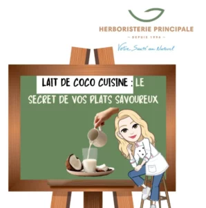 caricature article blog lait de coco cuisine