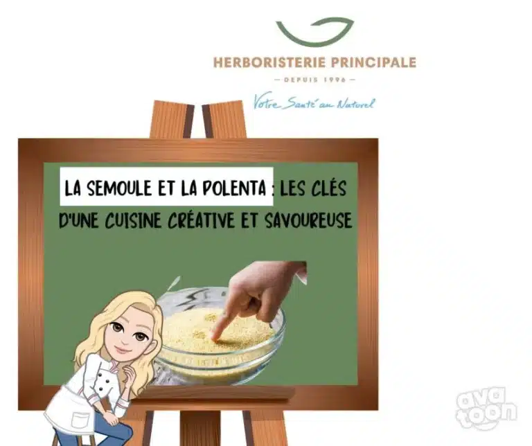 Semoule polenta caricature article blog semoule et polenta