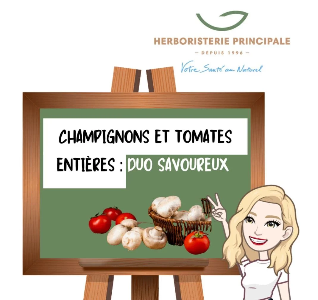 Comment préparer des plats avec champignon et tomate-entière?