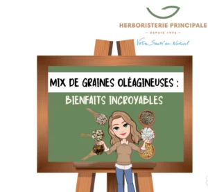 caricature article blog mix de graines oléagineuses