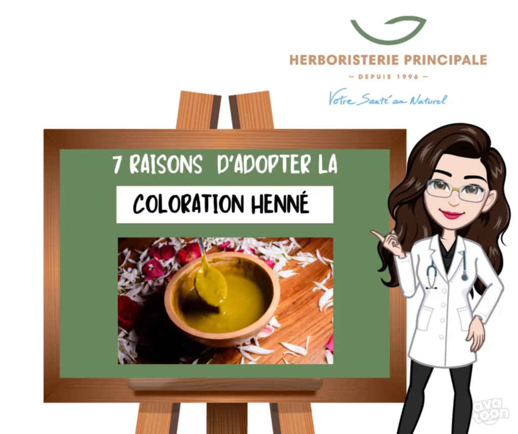 Article coloration henné