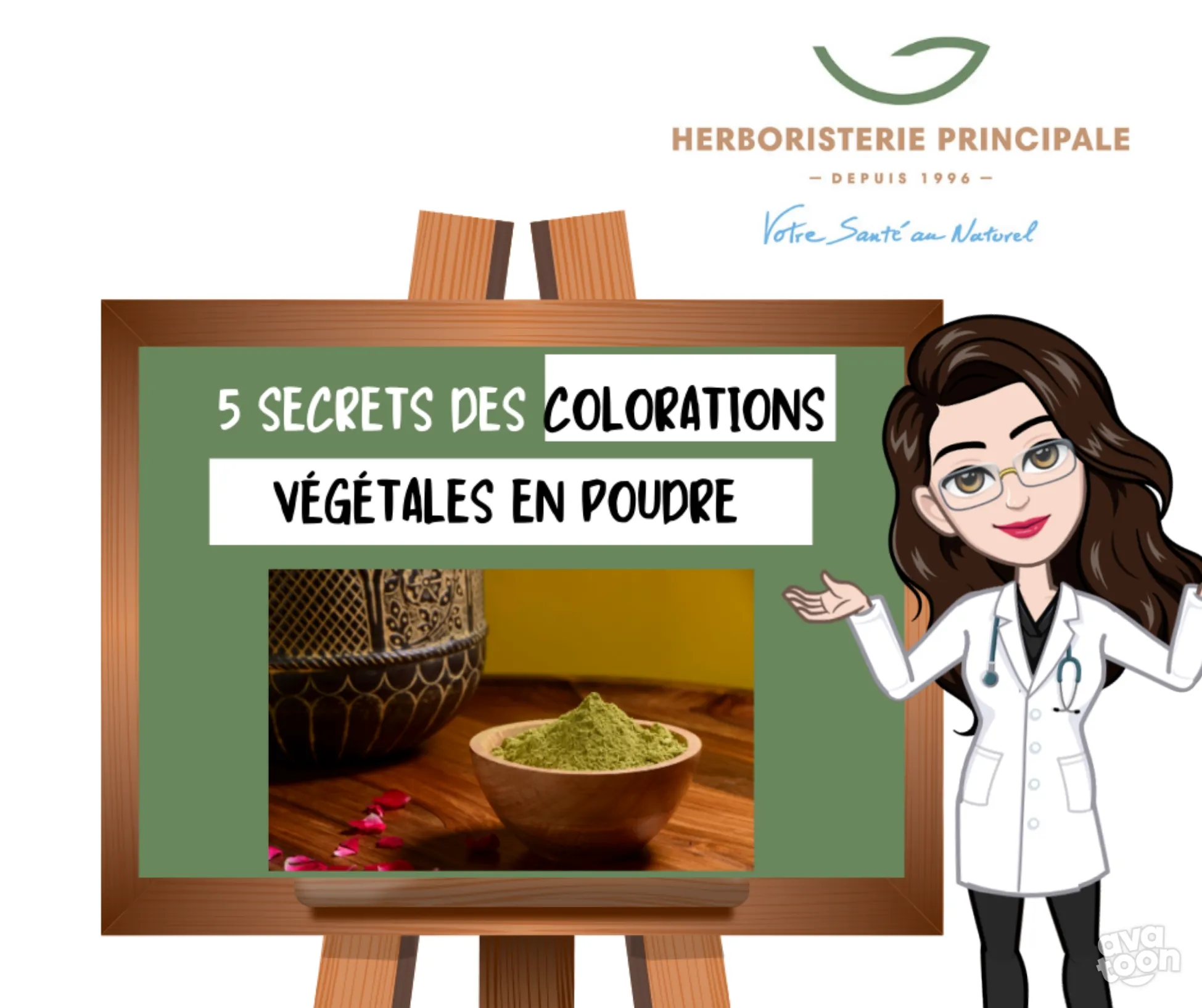 5 Secrets des colorations végétales en poudre pour une chevelure éclatante et naturelle !