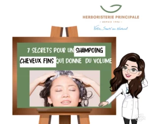 Article shampoing cheveux fins