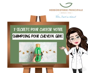 Article shampoing cheveux gras