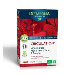 CIP circulation Diet -20-ampoules-DIETAROMA-circulation-sanguine-Maroc