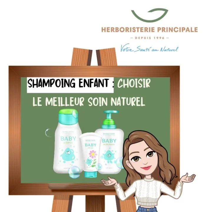 caricature article blog Shampoing enfant