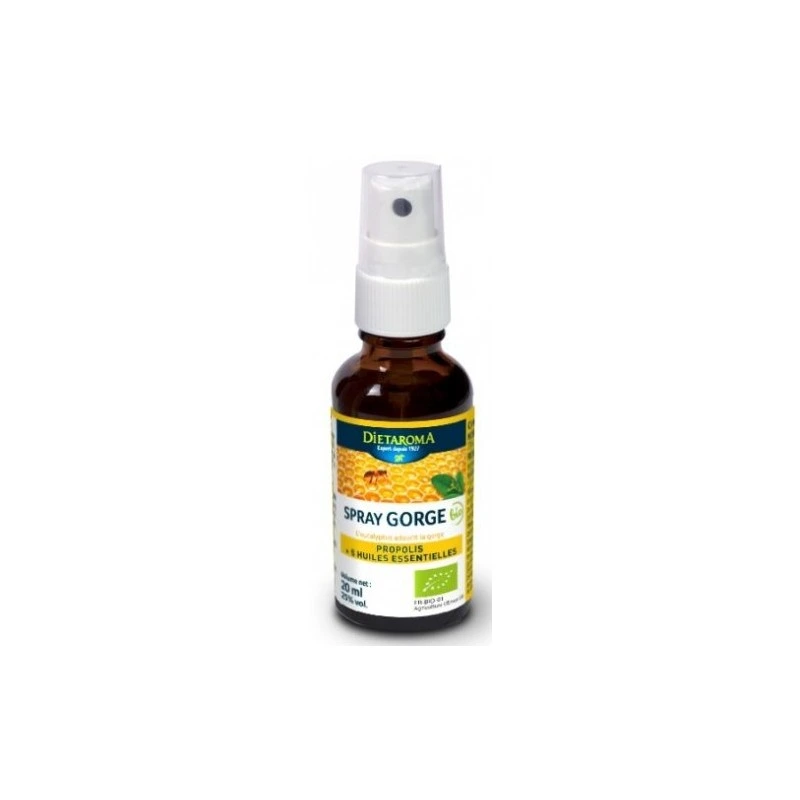 Spray buccal propolis ravintsara – 20 ml – DIETAROMA