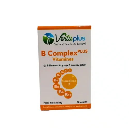 B complex + vitamines - 60 gélules - Vertuplus