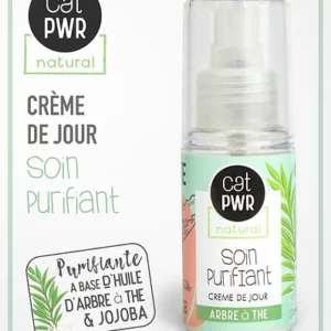 Crème de jour purifiante Jojoba & Arbre à thé - 40G - Urbank