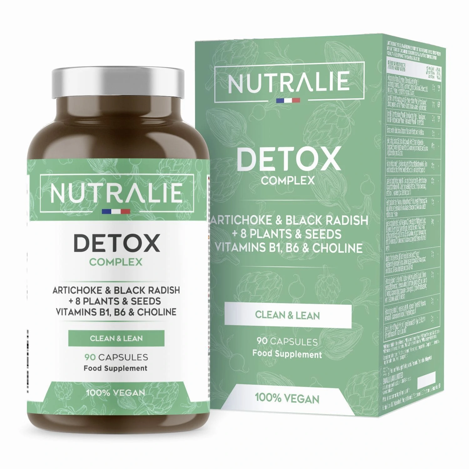 Detox complex – 90 capsules – Nutralie