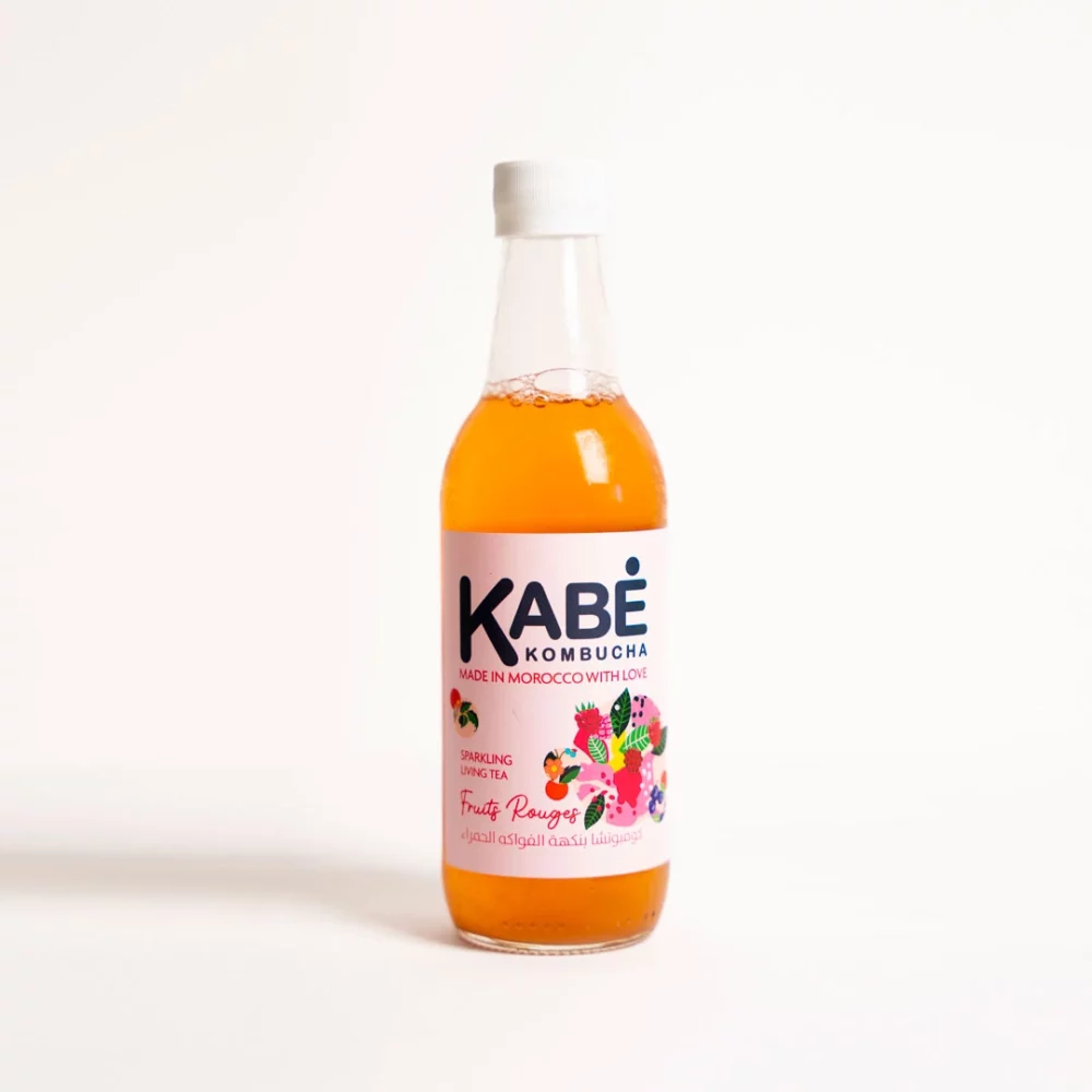 Kombucha Fruits rouges - 350ml - Kabé Kombucha