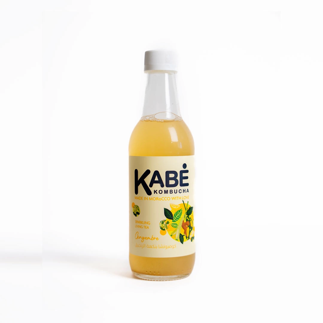 Kombucha Gingembre – 350ml – Kabé Kombucha