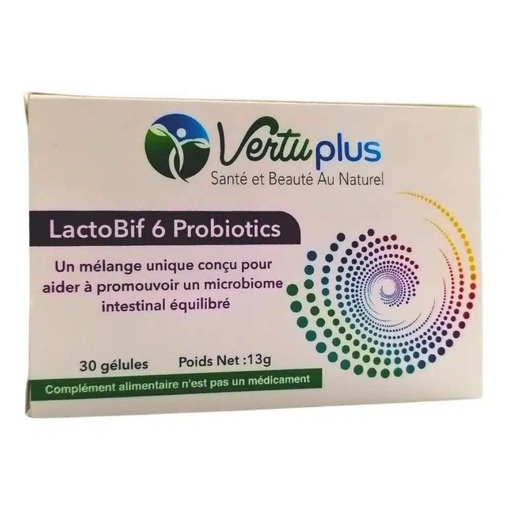 LactoBif 6 Probiotics - 30 gélules - VertuPlus LactoBif 6 Probiotics - 30 gélules - VertuPlus