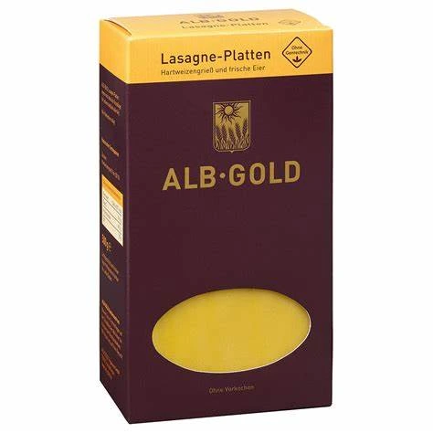 Lasagnes de blé dur – 500g – Alb Gold