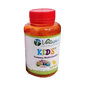 kid's + gommes multivitaminés - 60 gommes - vertuplus