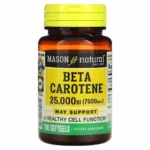 Bêta-carotène - 100 gélules - Mason Natural