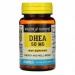 DHEA - 50 mg- 30 capsules - Mason Natural