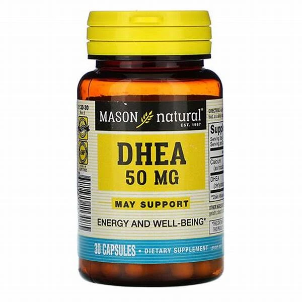 DHEA – 50 mg – 30 capsules – Mason Natural