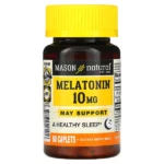 Mélatonine - 10 mg - 60 comprimés - Mason Natural