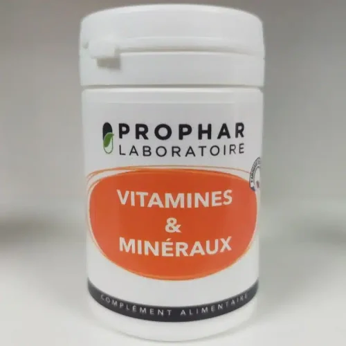 Vitamines & minéraux - 50 gélules - Prophar
