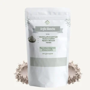 Argile blanche 100 g Lotus Bio packshot sachet ou pot