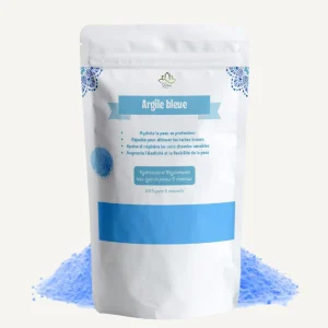 Argile bleue 100 g Lotus Bio Argile bleue 100 g Lotus Bio packshot sachet ou pot