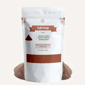 Argile rouge 100 g Lotus Bio Argile rouge 100 g Lotus Bio packshot sachet ou pot