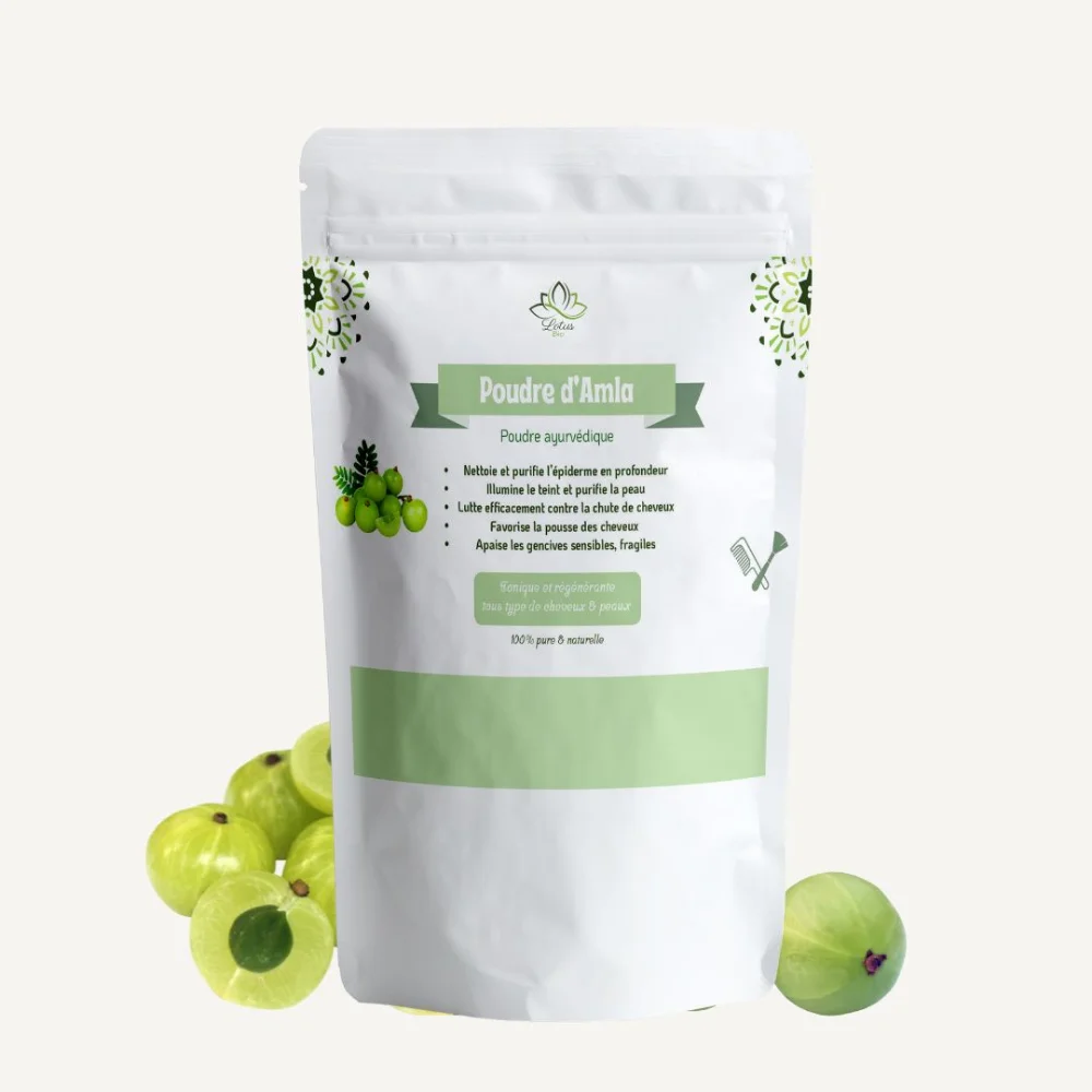 poudre d'amla 100g lotus bio Poudre d'amla - 100 g - Lotus Bio