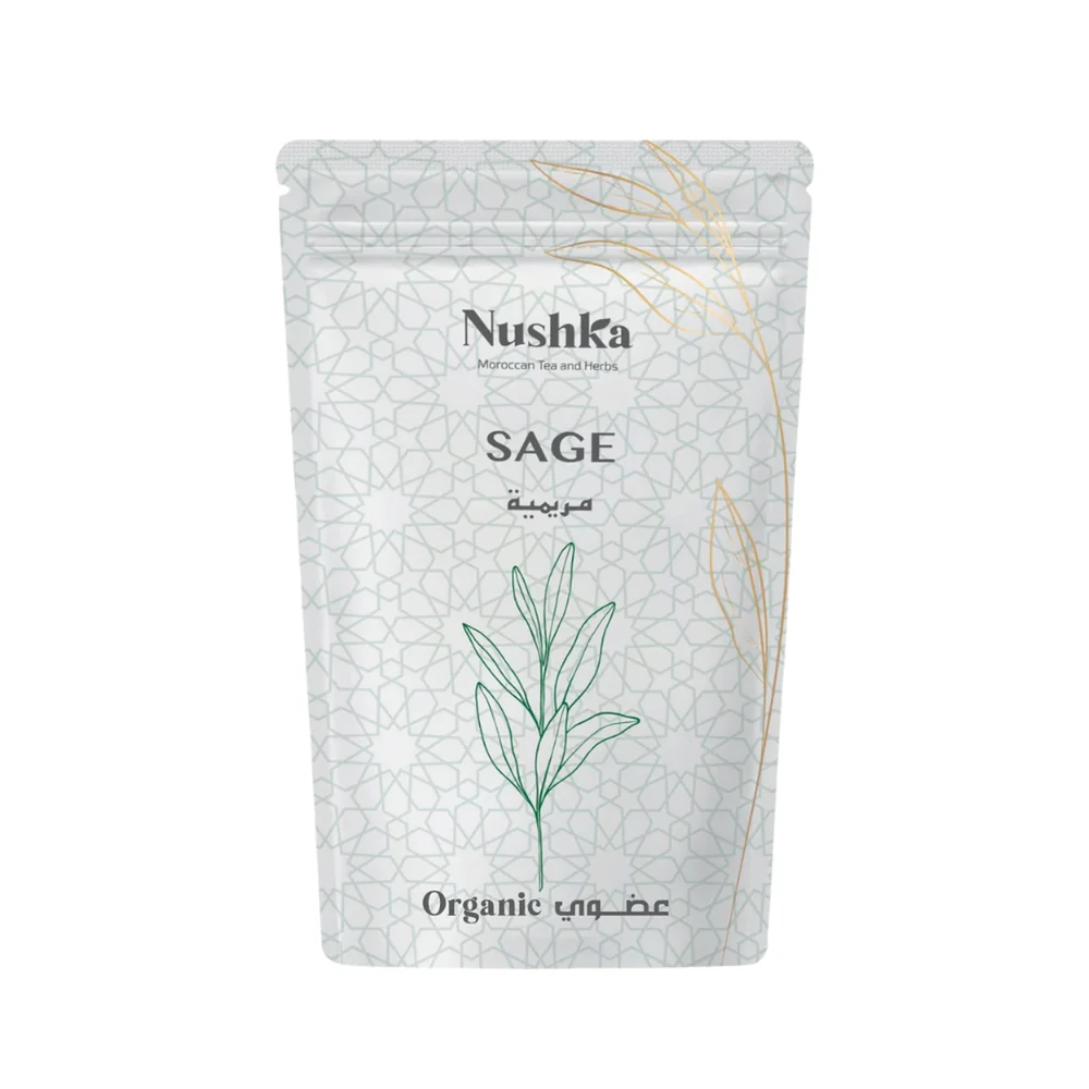 Sage 30 g Nushka infusion en feuilles Packshot Sage 30 g de Nushka feuilles sèches pour infusion