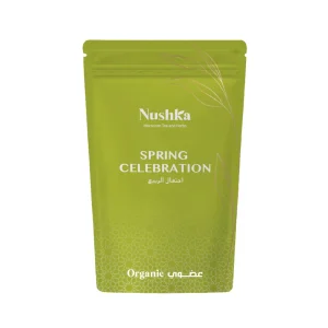 Spring Celebration 30 g Nushka infusion en feuilles et fleurs Packshot Spring Celebration 30 g de Nushka mélange de feuilles et fleurs
