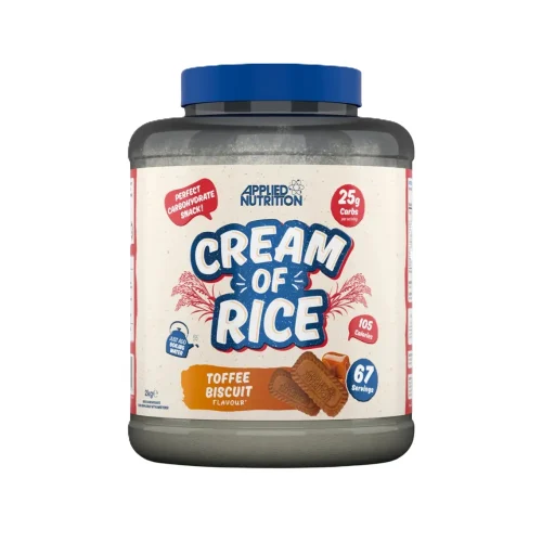 Crème de riz Biscuit Toffee 2 kg Applied Nutrition poudre pour boissons et desserts sucrés