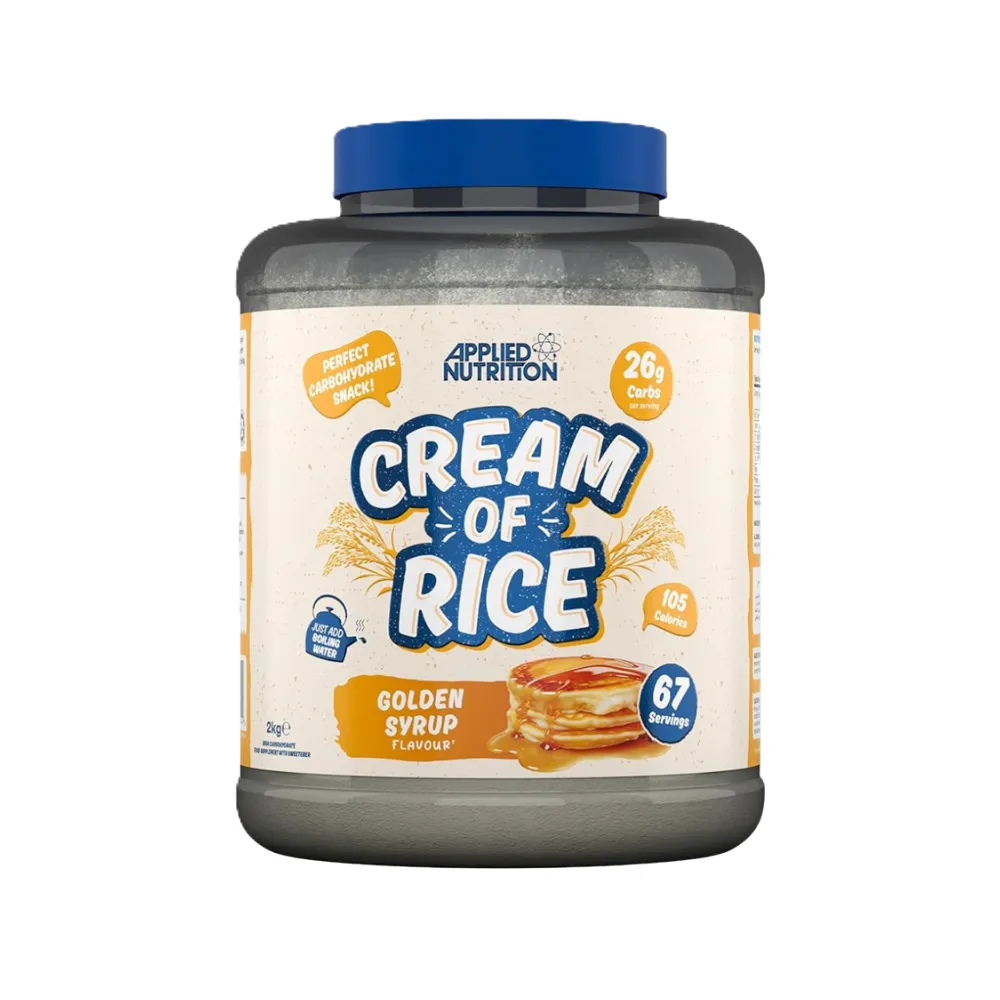 Crème de riz Sirop doré – 2 kg – Applied Nutrition Crème de riz Sirop doré 2 kg Applied Nutrition poudre pour petits-déjeuners et desserts