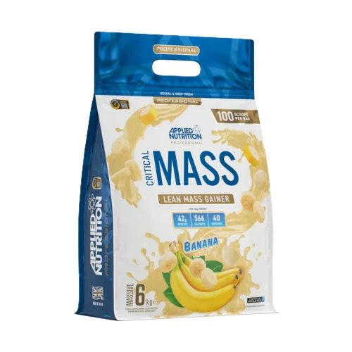 Critical Mass Lean Mass Gainz Banane 6 kg Applied Nutrition en poudre pour shakes
