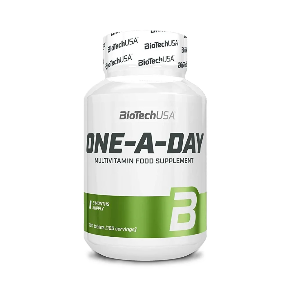 One A Day Multivitamines 100 comprimés BioTech pour routine quotidienne