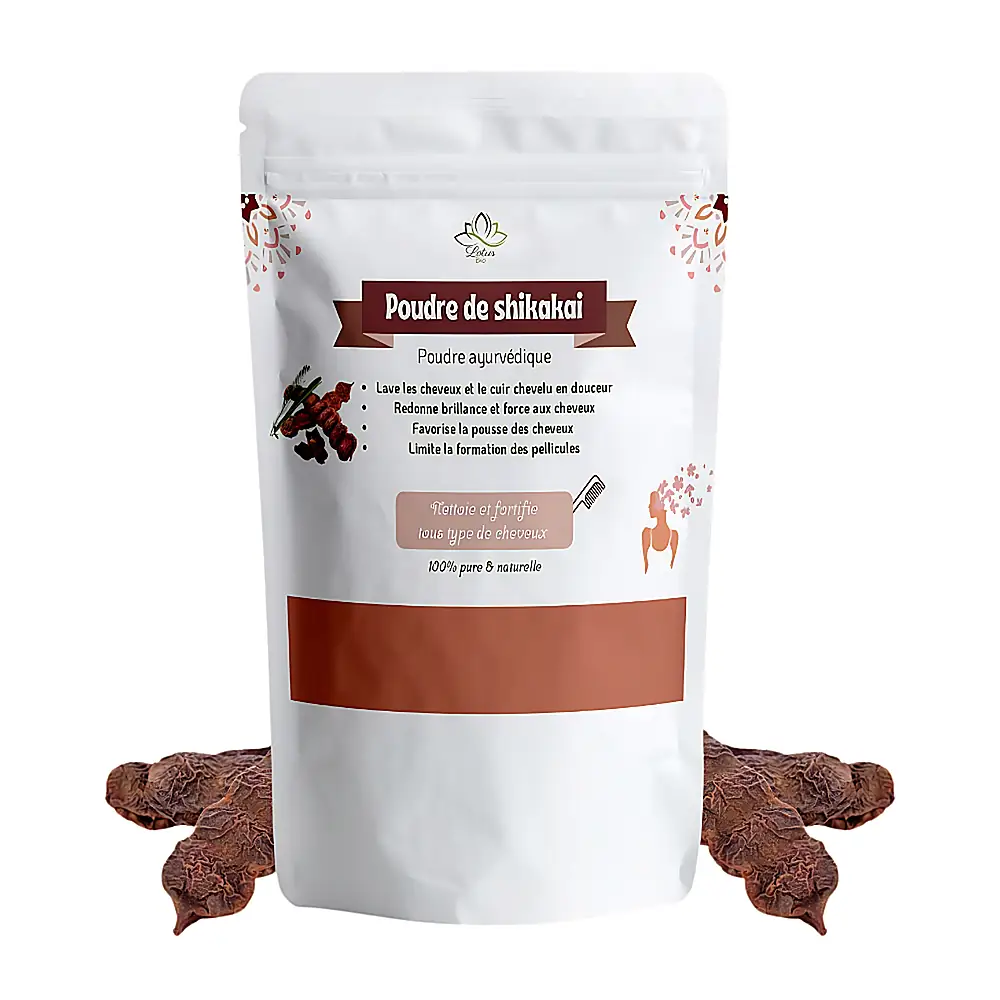 Sachet de poudre de shikakai 100 g