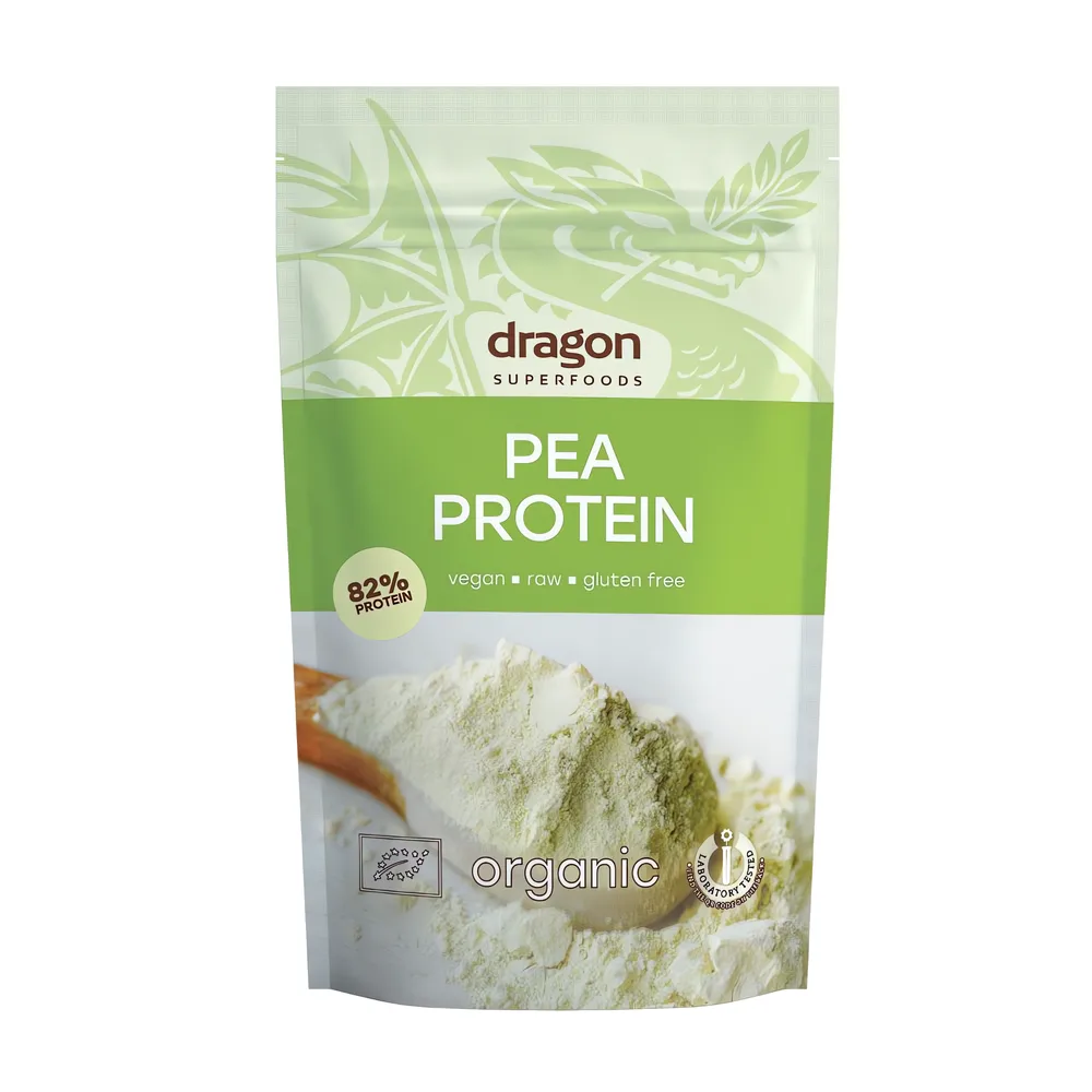 Protéine de pois bio en poudre 200 g Dragon Superfoods