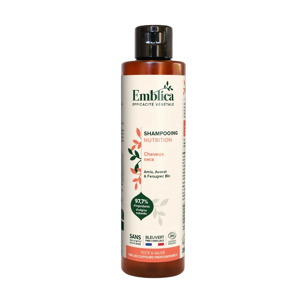 Shampooing nutrition 200 ml Emblica soin nourrissant cheveux