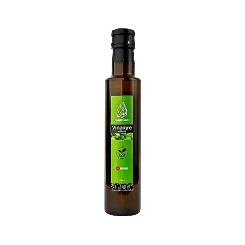 Vinaigre mélisse 250ml J'aime Ardi Bouteille de vinaigre mélisse 250ml J'aime Ardi sur fond clair