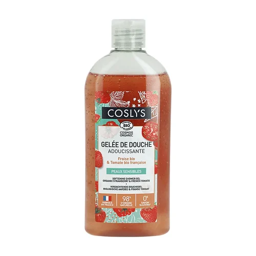 Gelée de Douche Adoucissante Fraise – 250 ml – Coslys Flacon de Gelée de Douche Adoucissante Coslys à la Fraise 250 ml