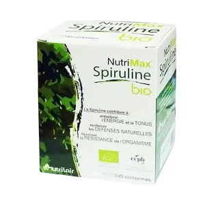 boîte spiruline bio 240 comprimés nutrimax