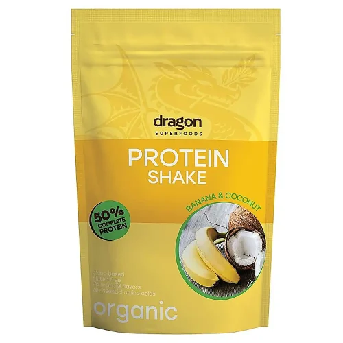 Shake protéiné banane et noix de coco 450 g Dragon Superfoods Shake protéiné banane noix de coco 450 g Dragon Superfoods