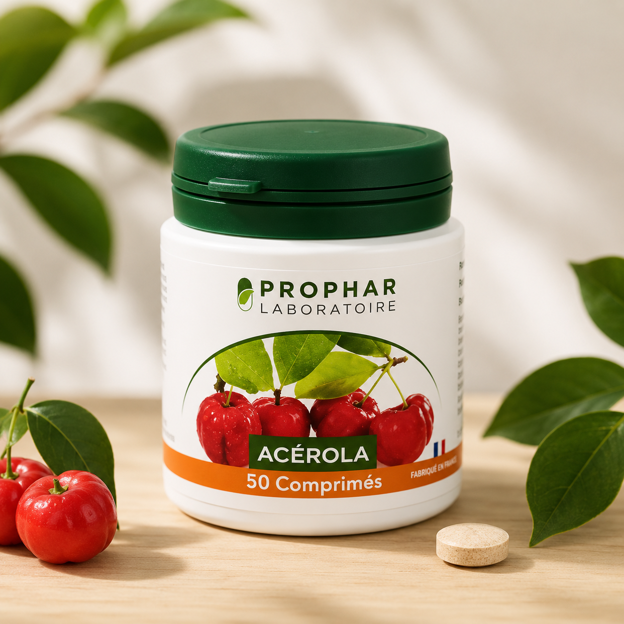 Acérola vitamine C produits prix Maroc livraison