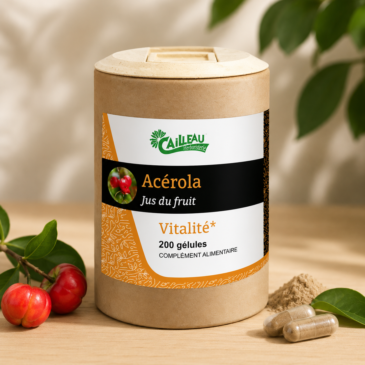 Acérola vs vitamine C synthèse biodisponibilité naturelle