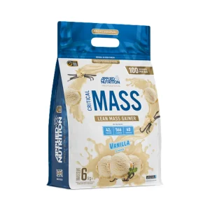 Critical Mass Lean Mass Gainz Vanille 6 kg Applied Nutrition poudre pour shakes doux